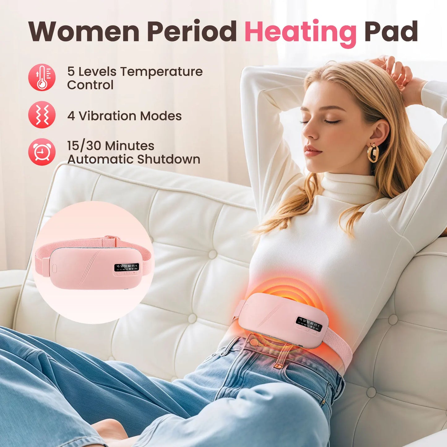 Cramptastic™ Heating Pad